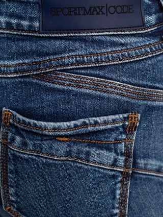 Синие джинсы SPORTMAX: фото 8 - Invogue